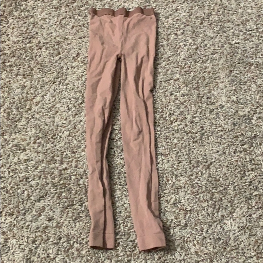 Mondor girls’ figure skating crop tights